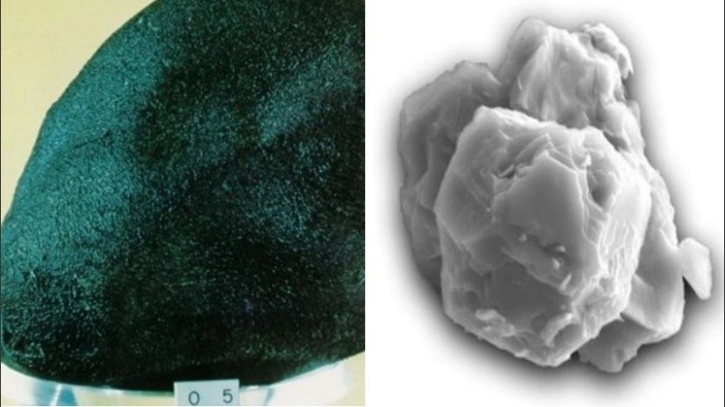 Estos restos se denominan granos minerales presolares.