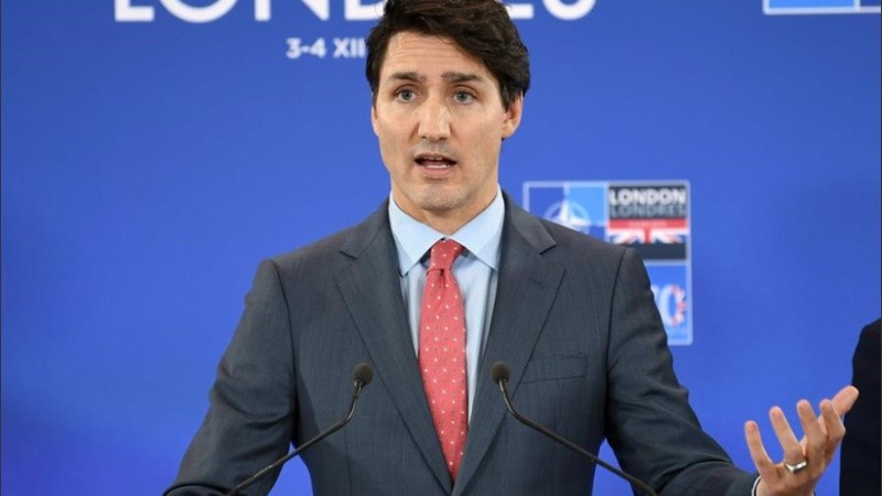 Trudeau dijo que los canadienses son partidarios de la llegada de la pareja.