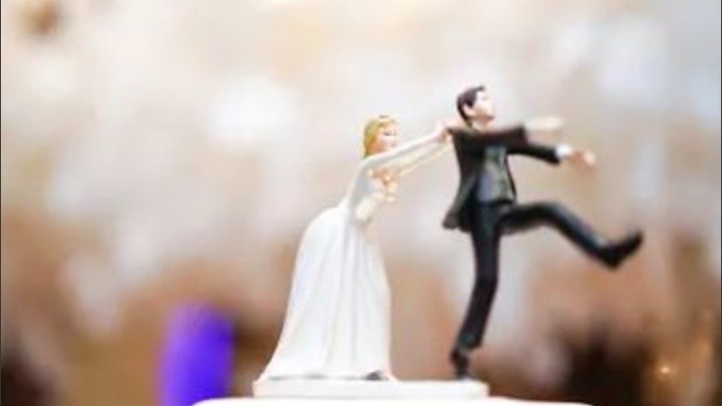 El novio estaba escondido en la casa de un familiar.