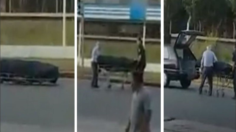 El conductor del coche notó enseguida lo sucedido.