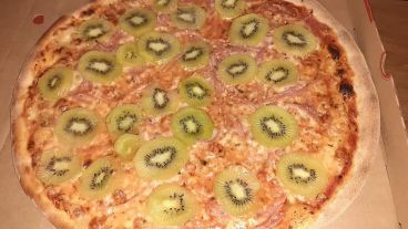 La Kiwizza se volvió eje de debate en la red.