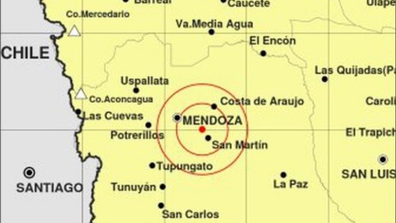 La intensidad de los sismos en provincias cuyanas hace que a veces se sientan en Rosario.