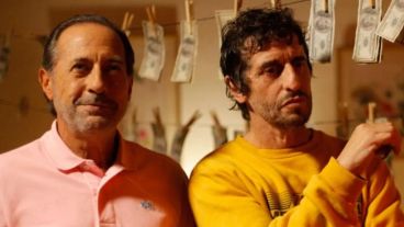 Guillermo Francella y Diego Peretti, protagonista de "El robo del siglo".