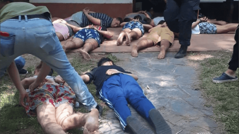 Los acusados son Zárate y tienen entre 18 y 21 años.