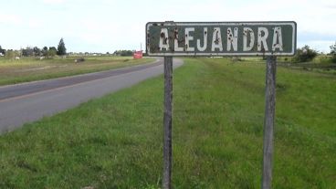 El hecho ocurrió en la localidad de Alejandra.