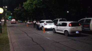 Los operativos vehiculares se realizaron en distintos puntos de la ciudad.