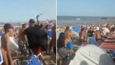 La pelea fue filmada por un celular.