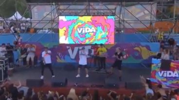 Junto a los DJ y conductores de FM Vida, se vivió un sábado a pleno sol y música.