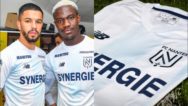 La camiseta especial que Nantes usará ante Burdeos.