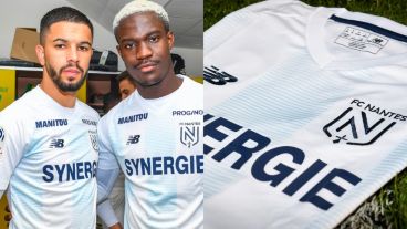 La camiseta especial que Nantes usará ante Burdeos.