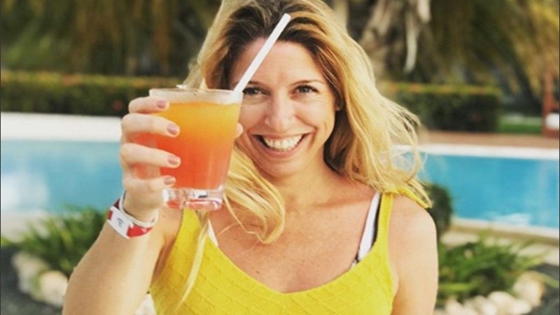 La actriz pasa unos días de vacaciones con su pareja Federico Amador. 