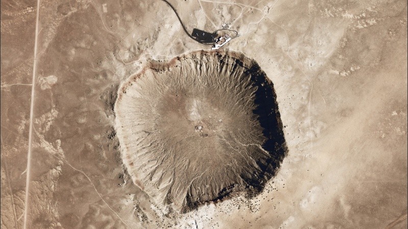El cráter tiene más de 2 millones de años.