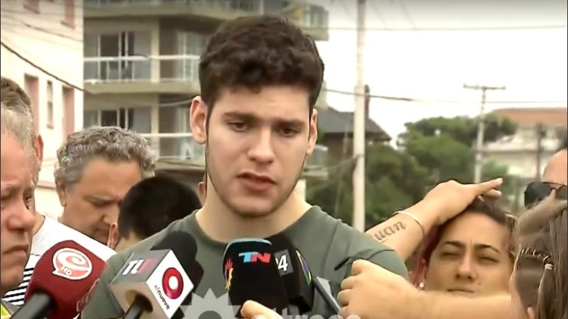 “Fue todo muy difícil”, dijo Pablo luego de cuatro días detenido.