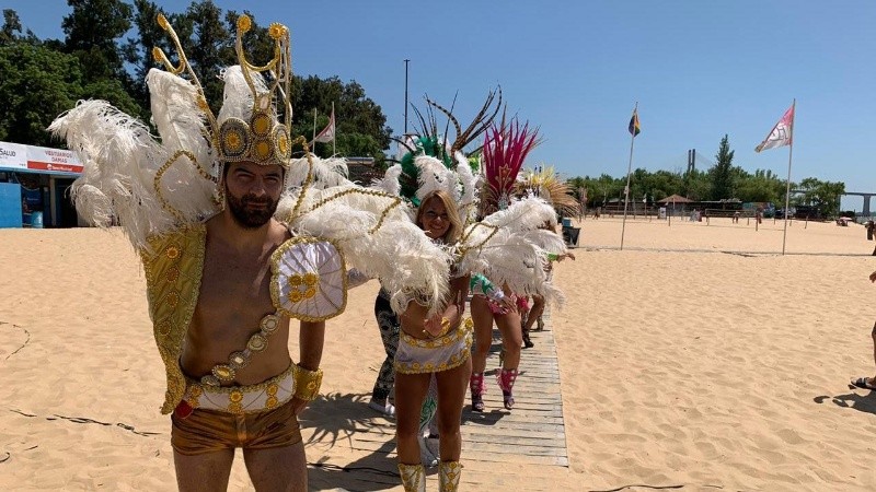 Anticipo de carnaval en La Florida. 