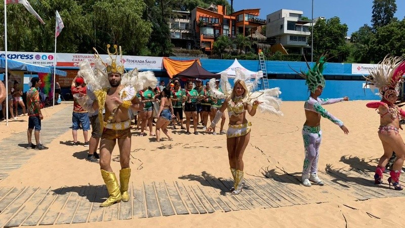 Anticipo de carnaval en La Florida. 