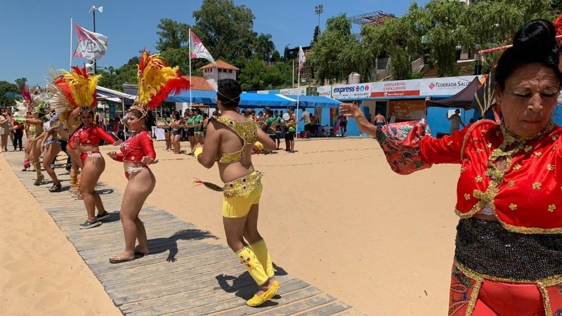 Anticipo de carnaval en La Florida. 