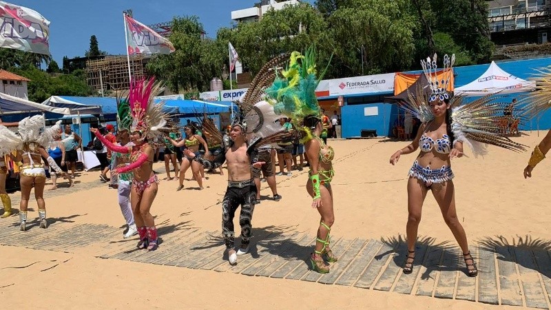 Anticipo de carnaval en La Florida. 