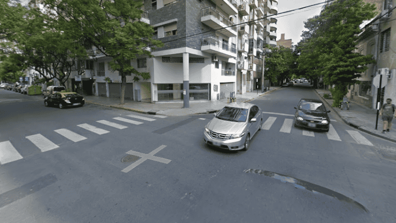 Moreno y Brown, donde se produjo la detención.