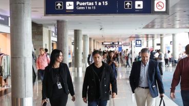 Solá hizo una evaluación de la gira presidencial.