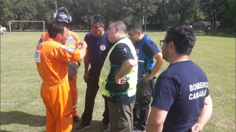 Rescatistas buscaron durante 24 horas.