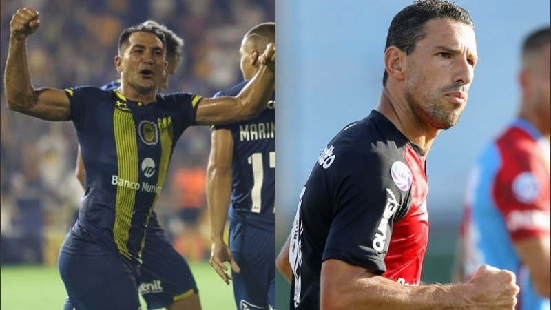 Rinaudo y Maxi Rodríguez, los goleadores de la fecha.