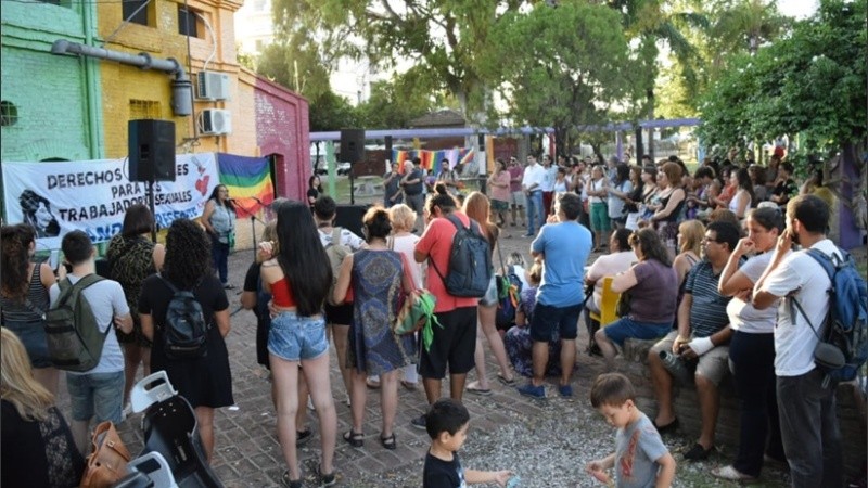 El acto en Córdoba al 3600.