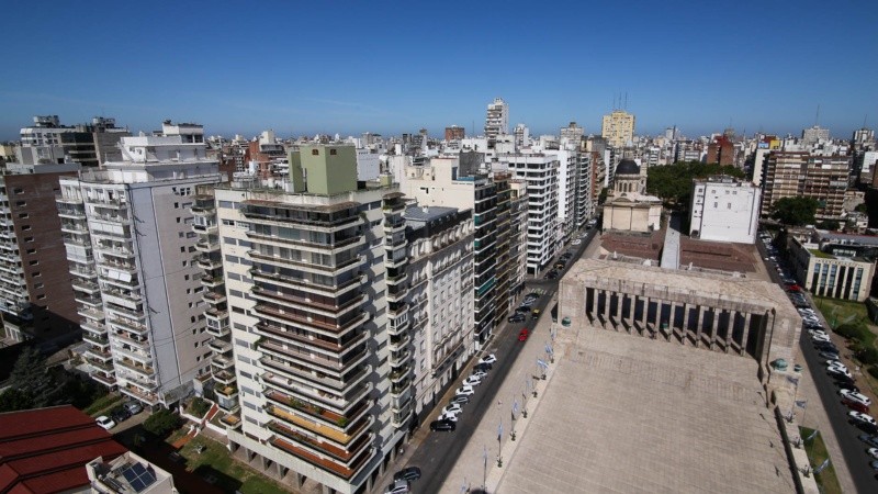 Unos 70 metros de altura y una hermosa vista de la ciudad.