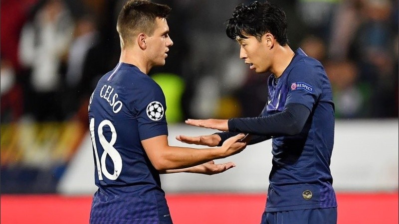 Lo Celso y Son. Seguirá jugando en los Spurs.