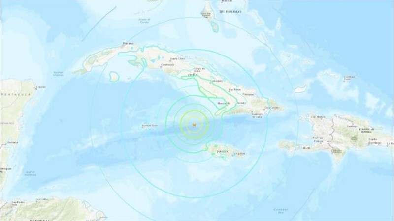 El sismo tuvo epicentro en Jamaica.