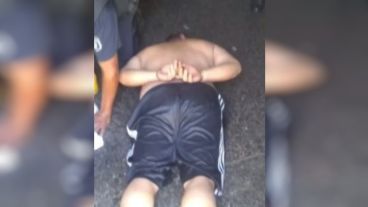 El hombre logró ser detenido.