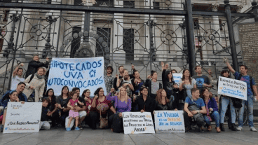 Los "Hipotecados UVA" se movilizarán este jueves para pedir una solución de fondo.