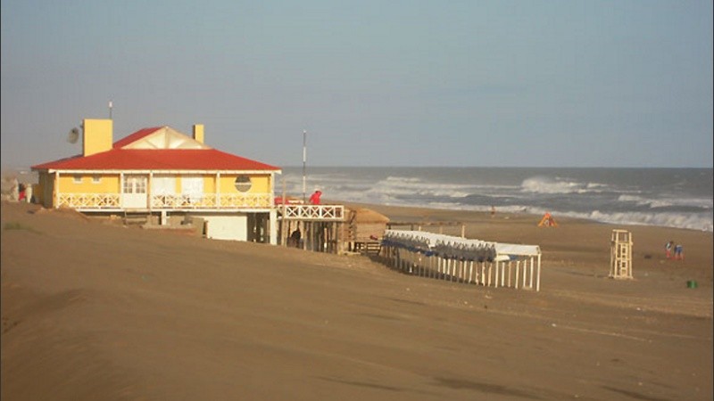 Nacy no pudo salir del mar por sus propios medios. 