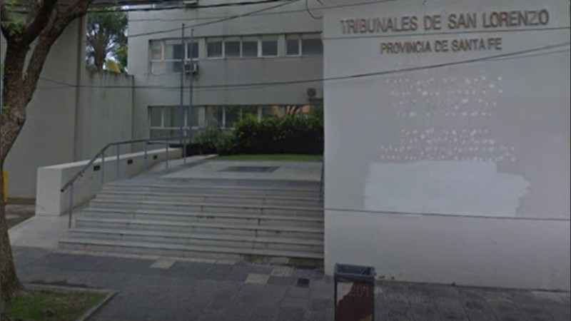 La audiencia se desarrolló en los Tribunales de San Lorenzo.