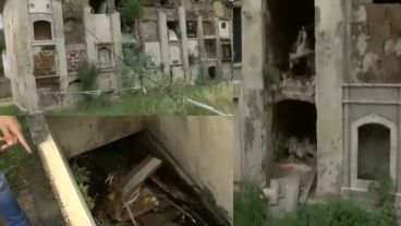 Algunas postales del cementerio La Piedad hoy.