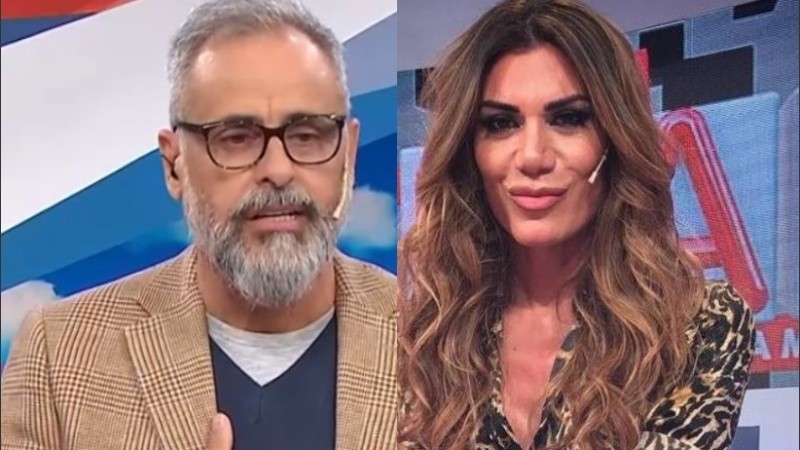 Jorge Rial y Flor de la V.