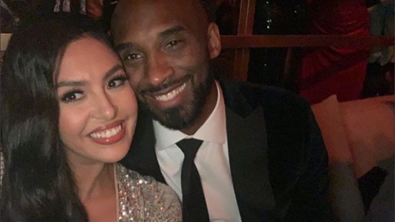 Vanessa y Kobe Bryant. 