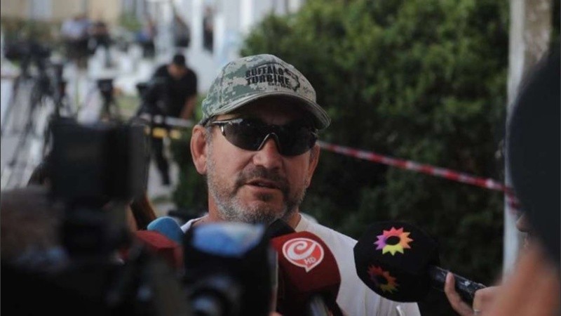 Thomsen fue de visita al penal de Dolores.