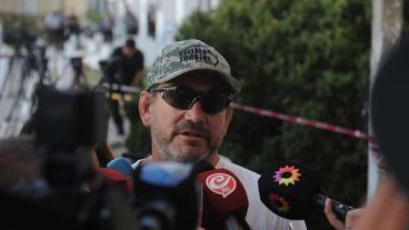 Thomsen fue de visita al penal de Dolores.