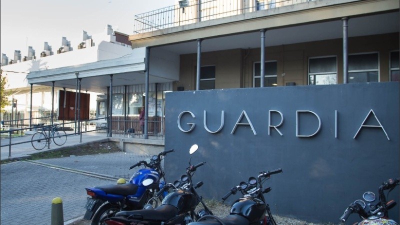 La víctima ingresó al hospital Centenario.