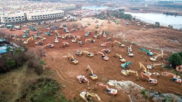 El gobierno chino mandó a construir un hospital en diez días por el coronavirus