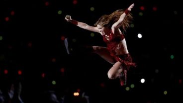 La cantante brindó un espectáculo impactante.