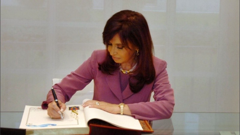 Cristina Fernández denunció que el macrismo armó 