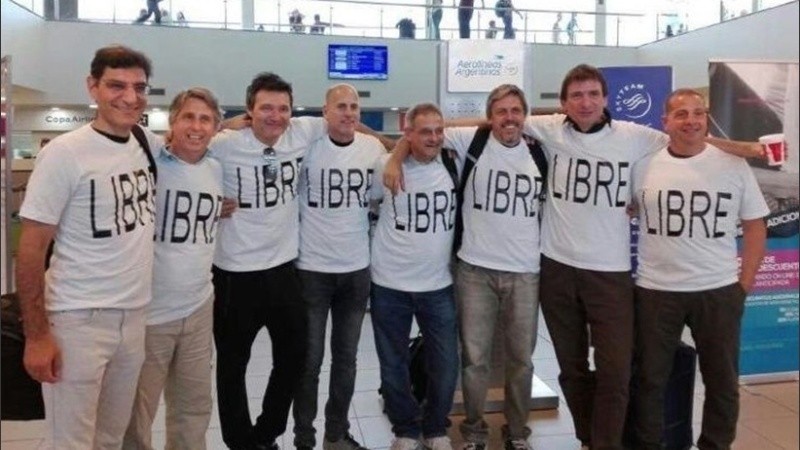 Los amigos rosarinos habían viajado juntos a Nueva York en 2017.