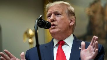 Trump habló de la caída del avión ucraniano.