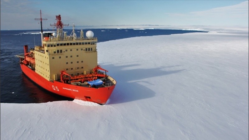 La Antártida registró una temperatura elevada para la época.