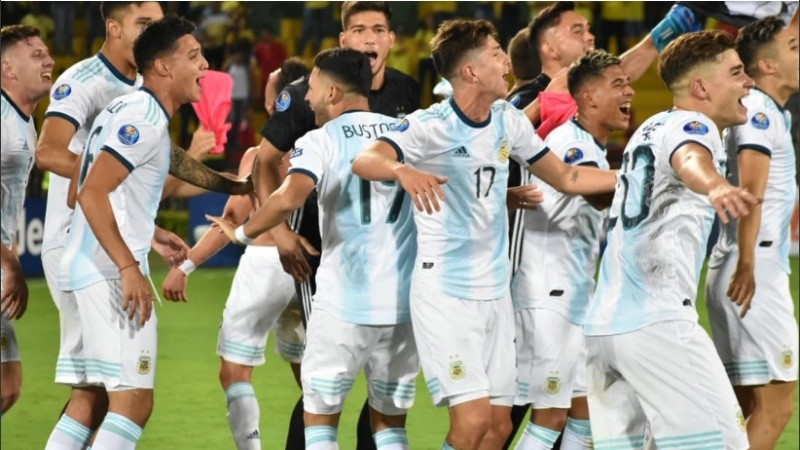 Campeones y olímpicos: la Selección Sub 23 se coronó en Colombia y va a Tokio