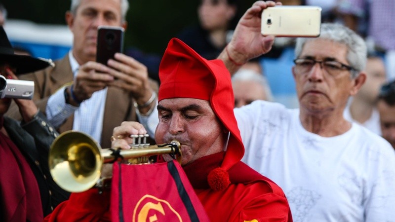 El acto por el 207º aniversario del Combate de San Lorenzo este sábado por la tarde.