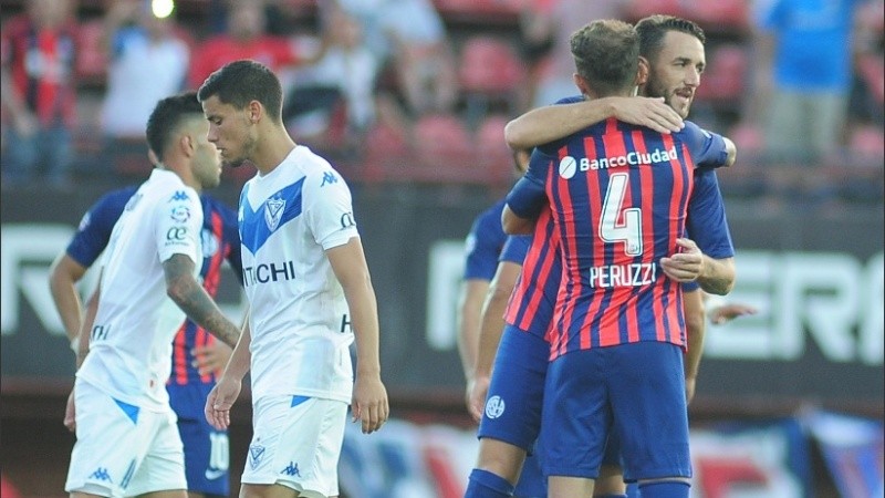 San Lorenzo fue más efectivo y celebró.