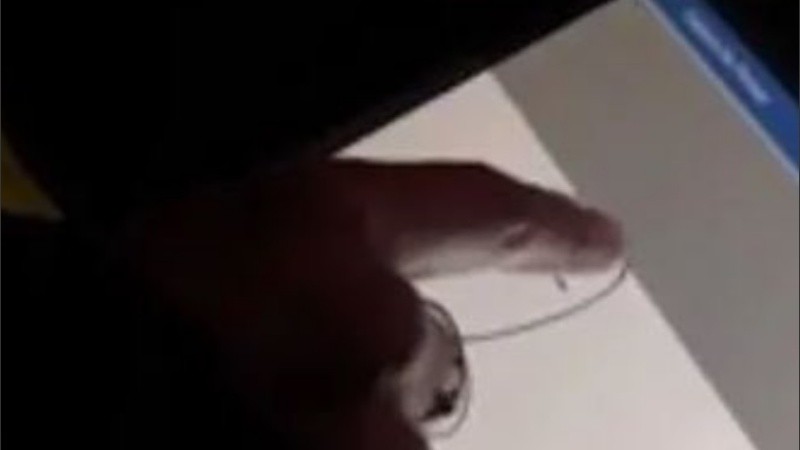 El infractor afirmó se se trataba de su mejor obra.