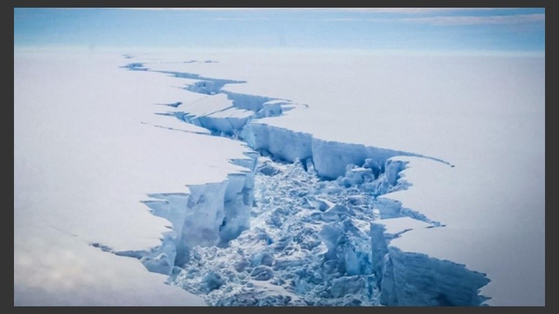 La nueva fractura podría marcar el comienzo del fin del gigante de hielo.